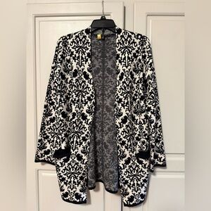 Cyrus Monochrome Knit Cardigan